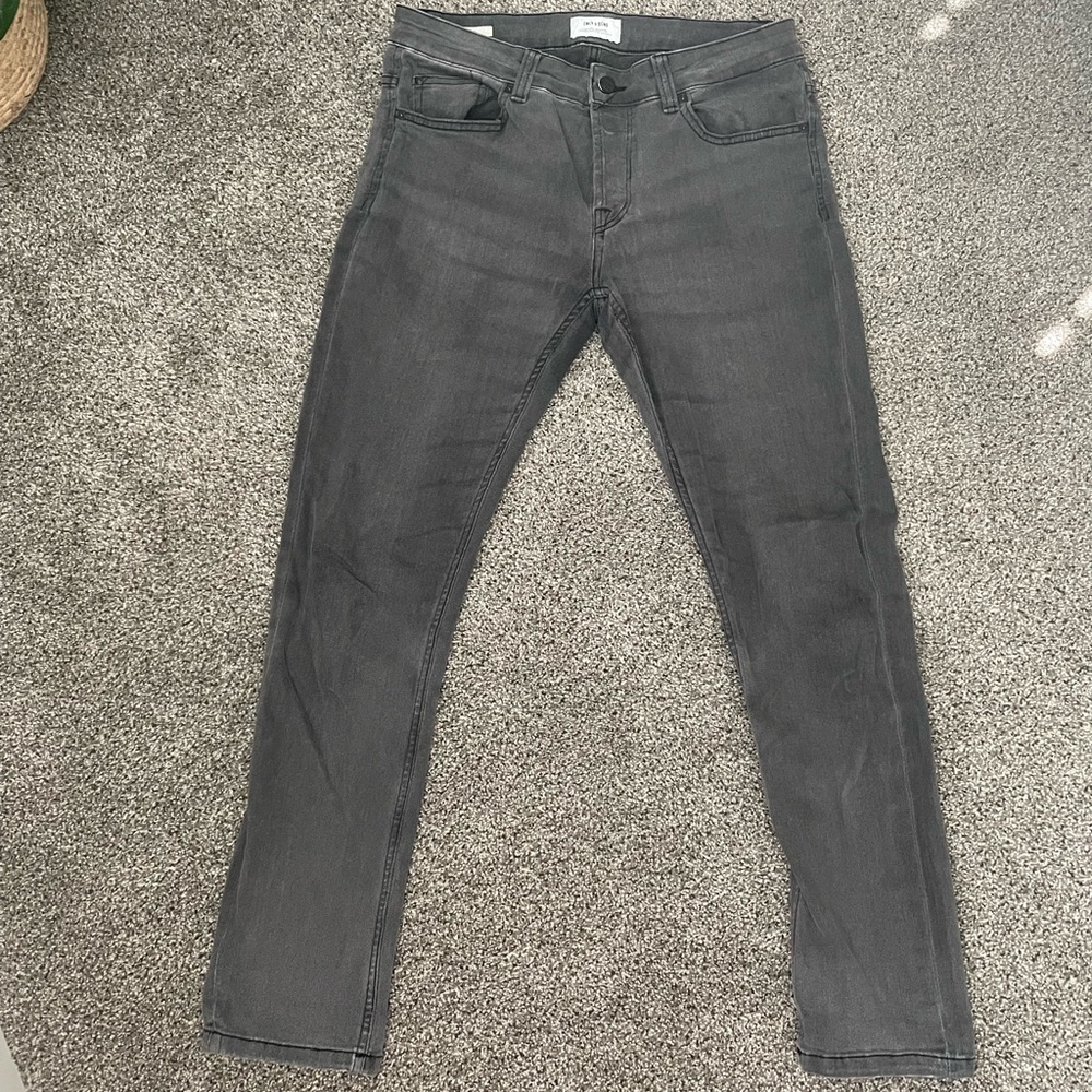 Gray Only&Sons Slim Jeans